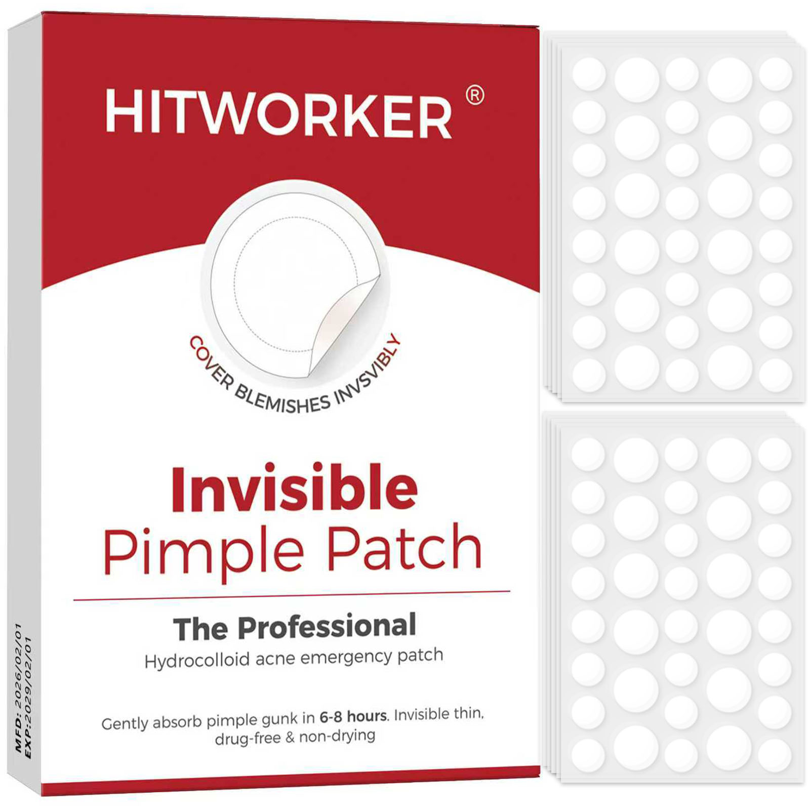 Hydrocolloid Pimple Patch - 36/360 Adesivos Hidrocoloides para Acne por