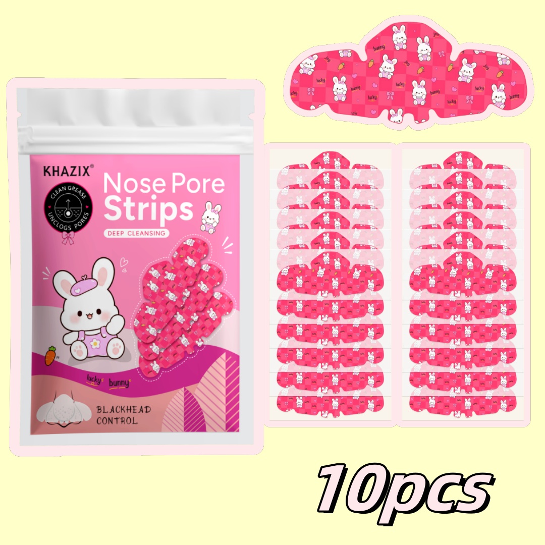 Hydrocolloid Pimple Patch - 5/10PCS Adesivos Hidrocoloides de Coelhinho Fofo