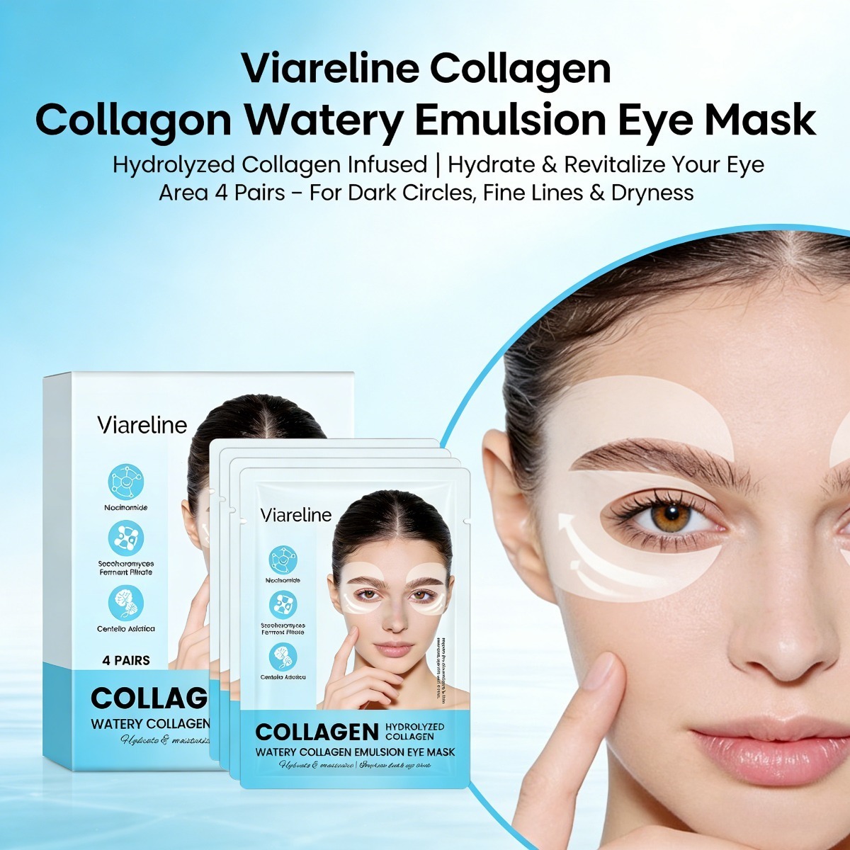 Collagen Under Eye Patches - Patches de Colágeno para os Olhos