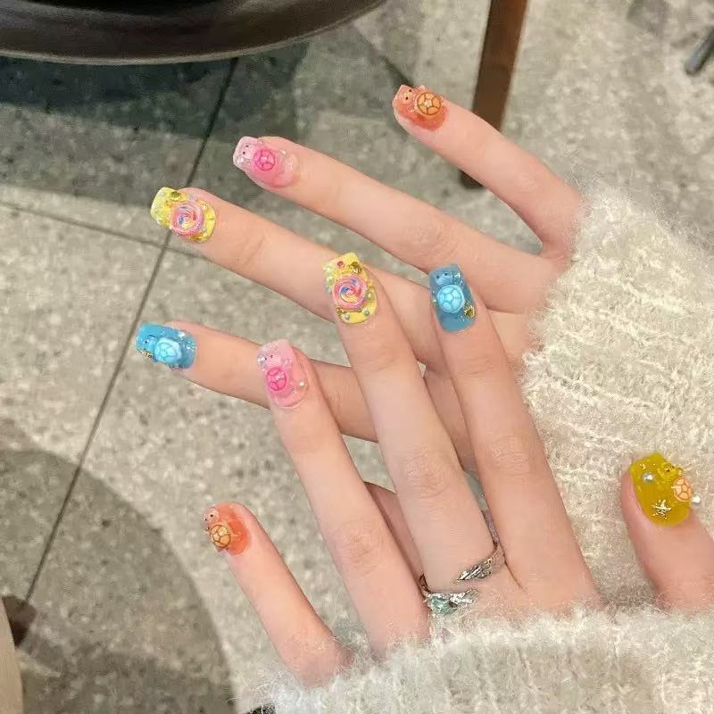 Nail Art - 100 Mini Berloques de Resina de