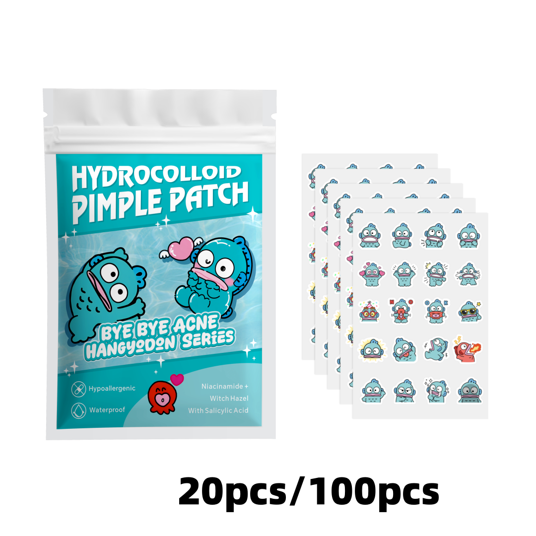 Hydrocolloid Pimple Patch - 20/100PCS Adesivos para acne Hello Kitty,