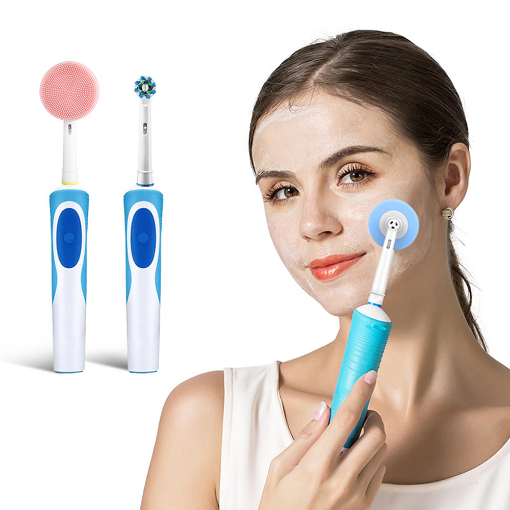Silicone Face Scrubber Electric - Cabeça de substituição da escova de