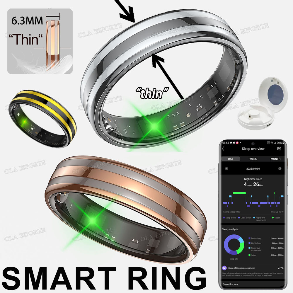 Health Monitors - Novo Anel Inteligente Monitor de Frequência