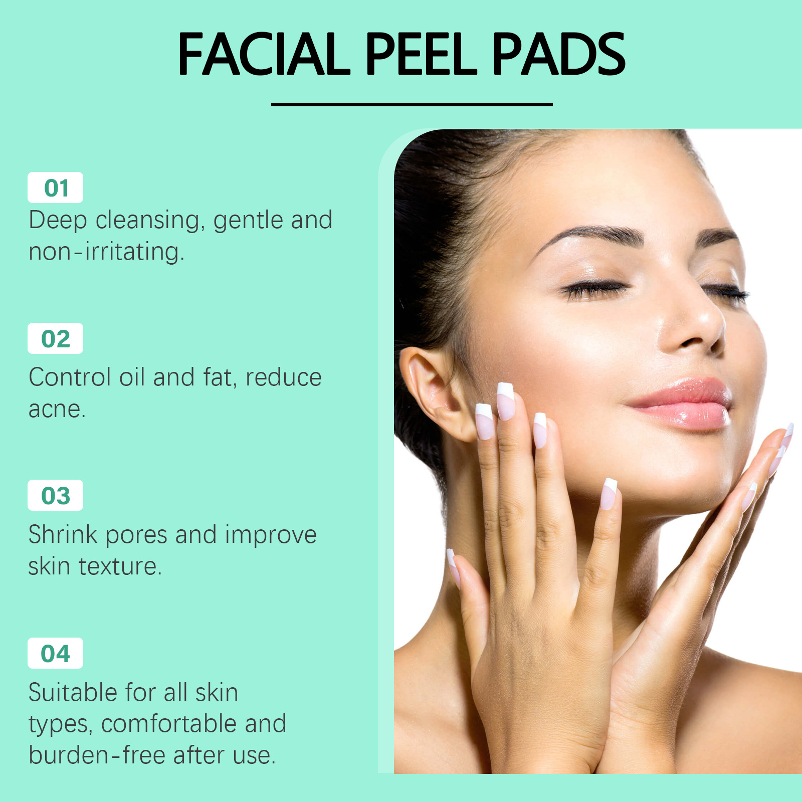 Almofadas de algodão com ácido - Salicylic Acid Blackhead Remover avaliação e preço