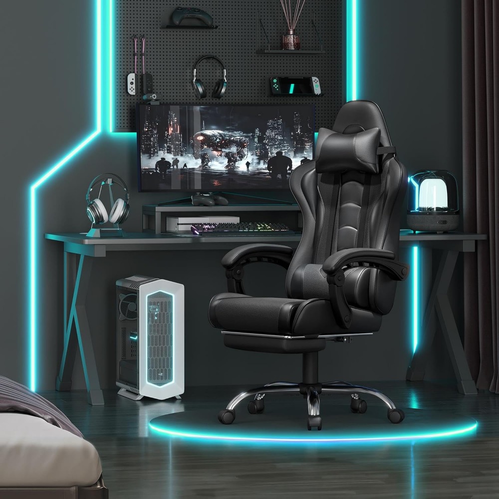 Cadeira de jogos confortável e - Massage avaliação e preço