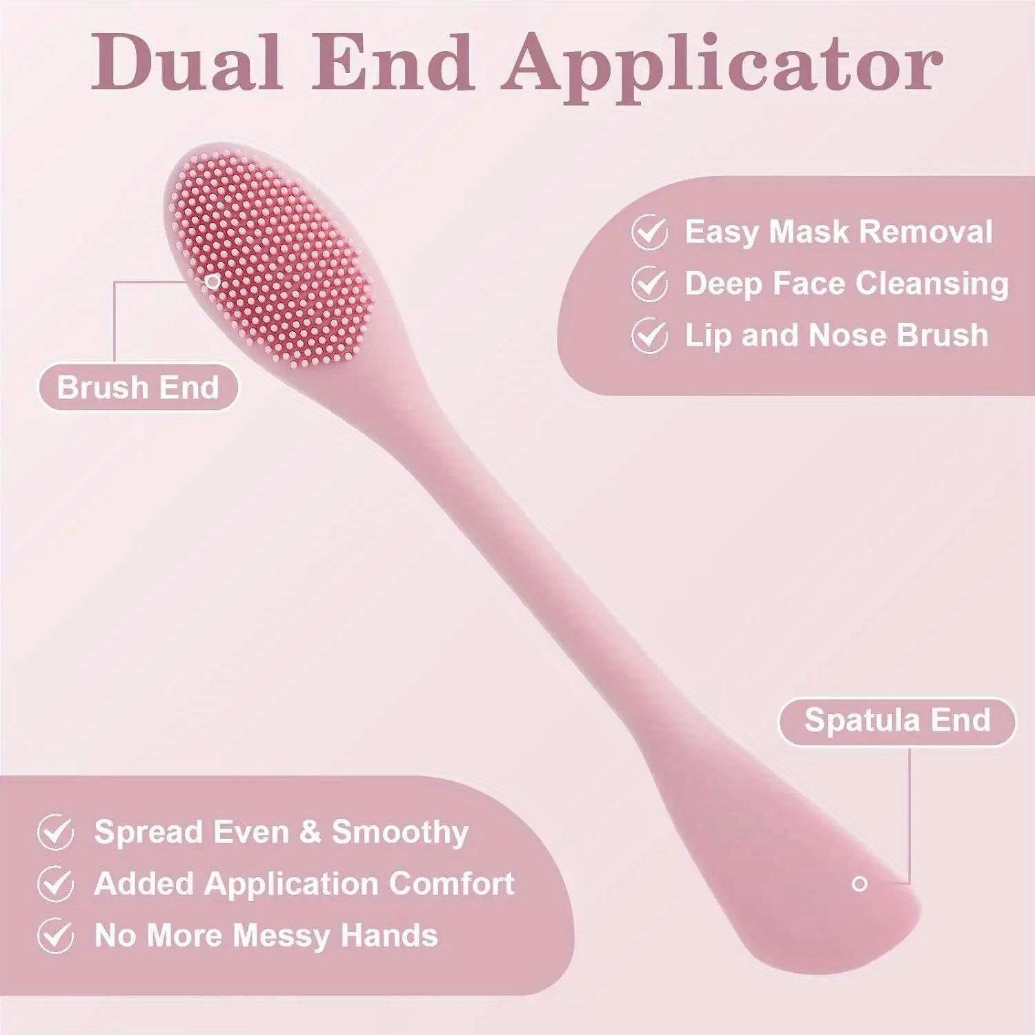 Cabeça dupla máscara facial es - Silicone Face Scrubber Electric avaliação e preço
