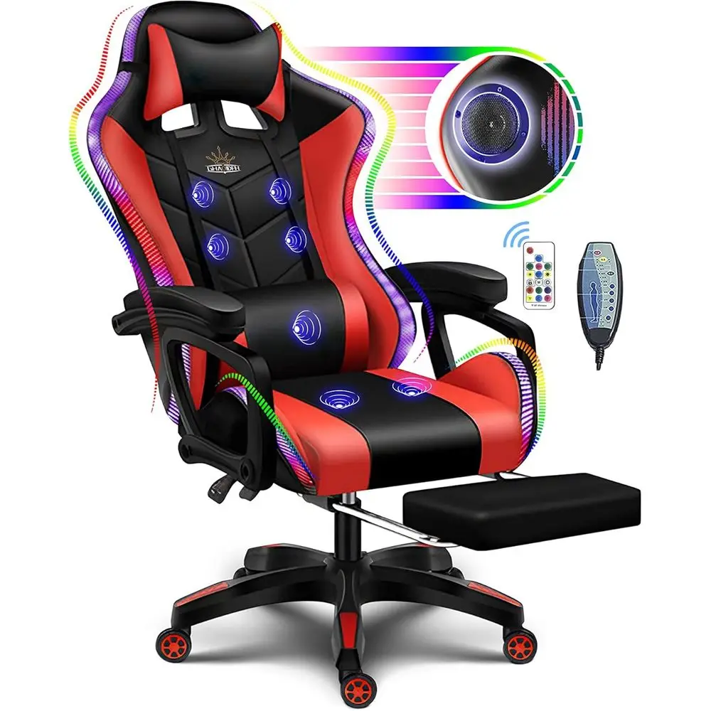 Cadeira de Jogos Ergonômica co - Massage avaliação e preço