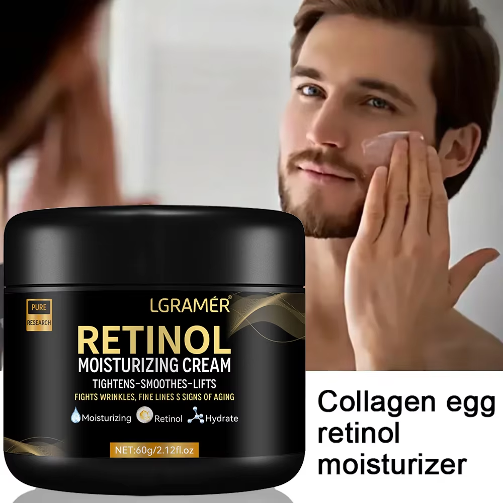 Hidratante Facial Masculino co - Retinol Anti Wrinkle Cream avaliação e preço