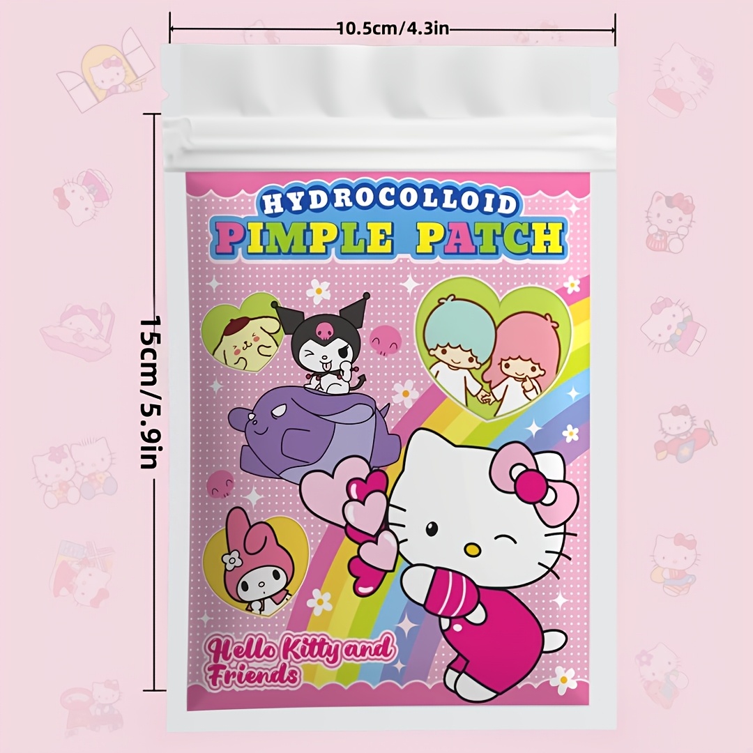 20/80PCS Sanrio Hello Kitty Ad - Hydrocolloid Pimple Patch avaliação e preço
