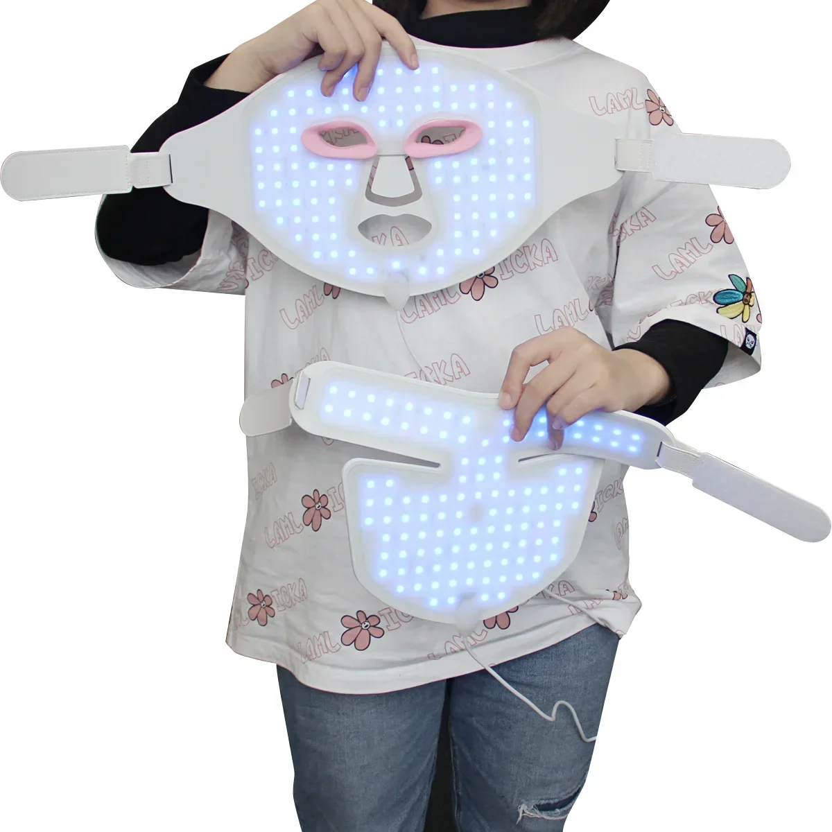 Máscara de Terapia com Luz LED - Led Light Therapy Face Mask avaliação e preço
