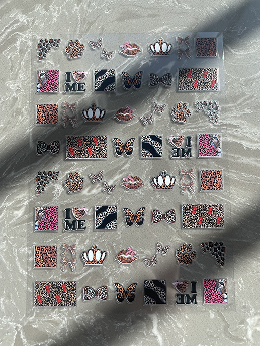 Mini Adesivos de PVC com Padrã - Nail Art avaliação e preço