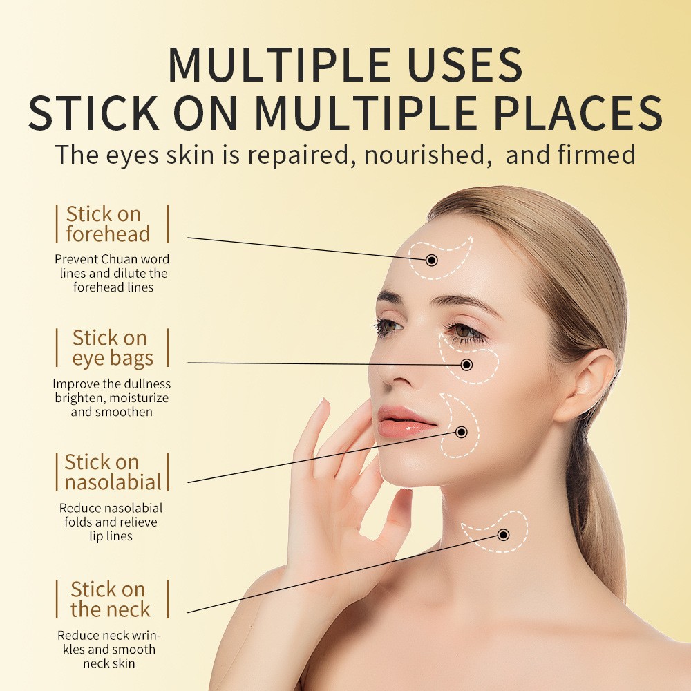 60 pçs colágeno dourado abacat - Collagen Under Eye Patches avaliação e preço