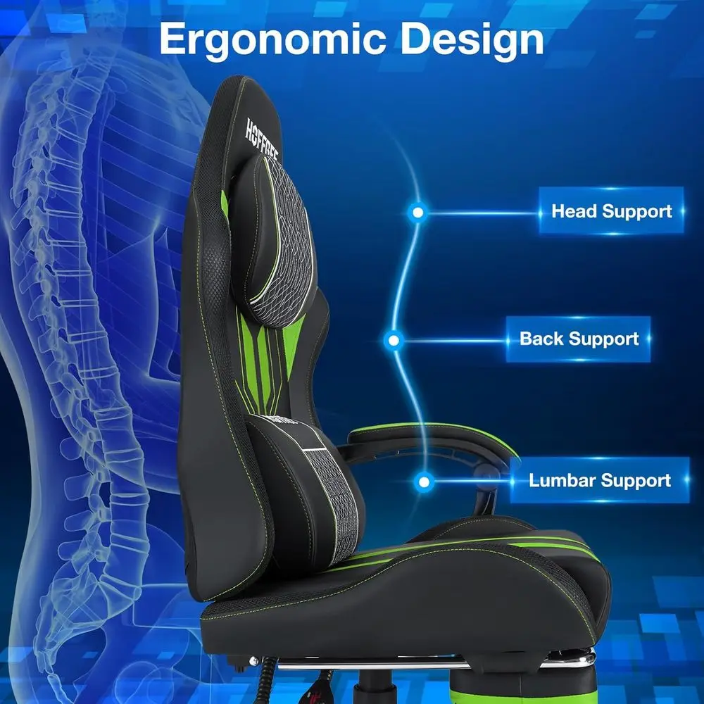 Cadeira ergonômica para jogos  - Massage avaliação e preço