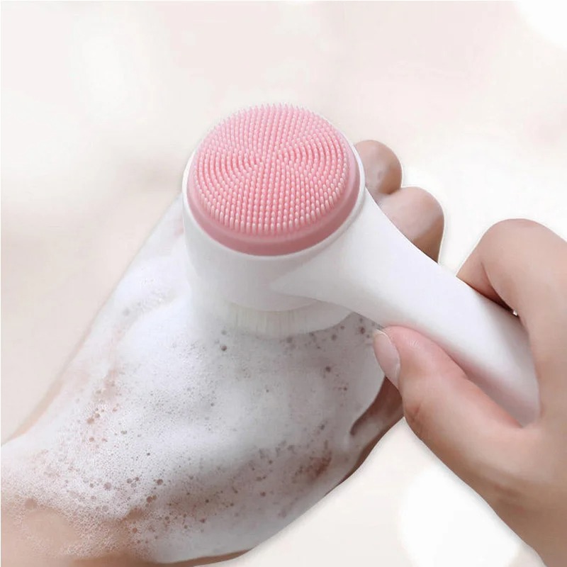 Escova de Limpeza Facial Manua - Silicone Face Scrubber Electric avaliação e preço
