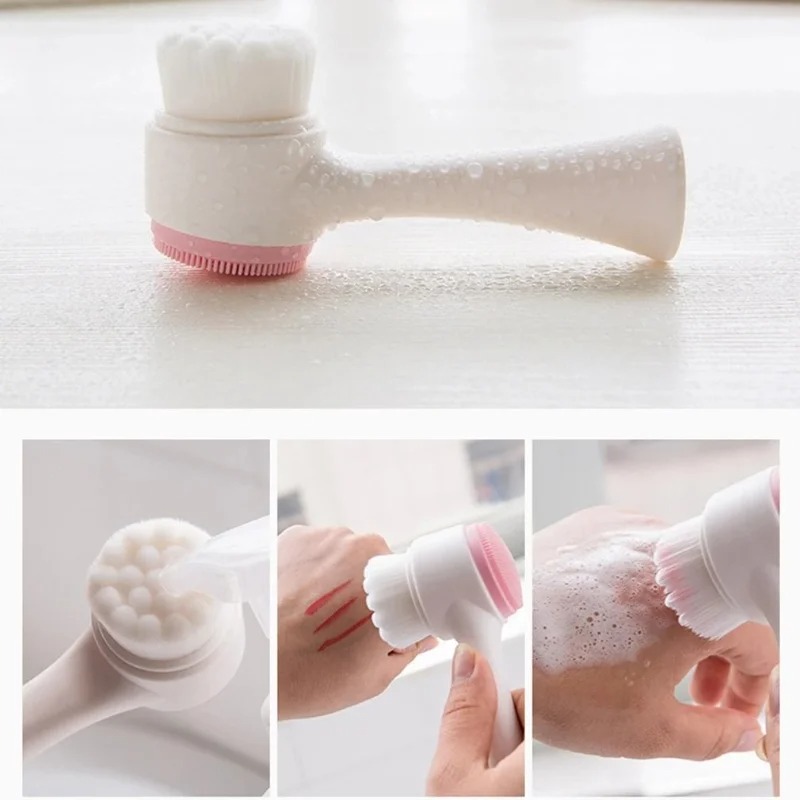 Escova de Limpeza Facial Manua - Silicone Face Scrubber Electric avaliação e preço