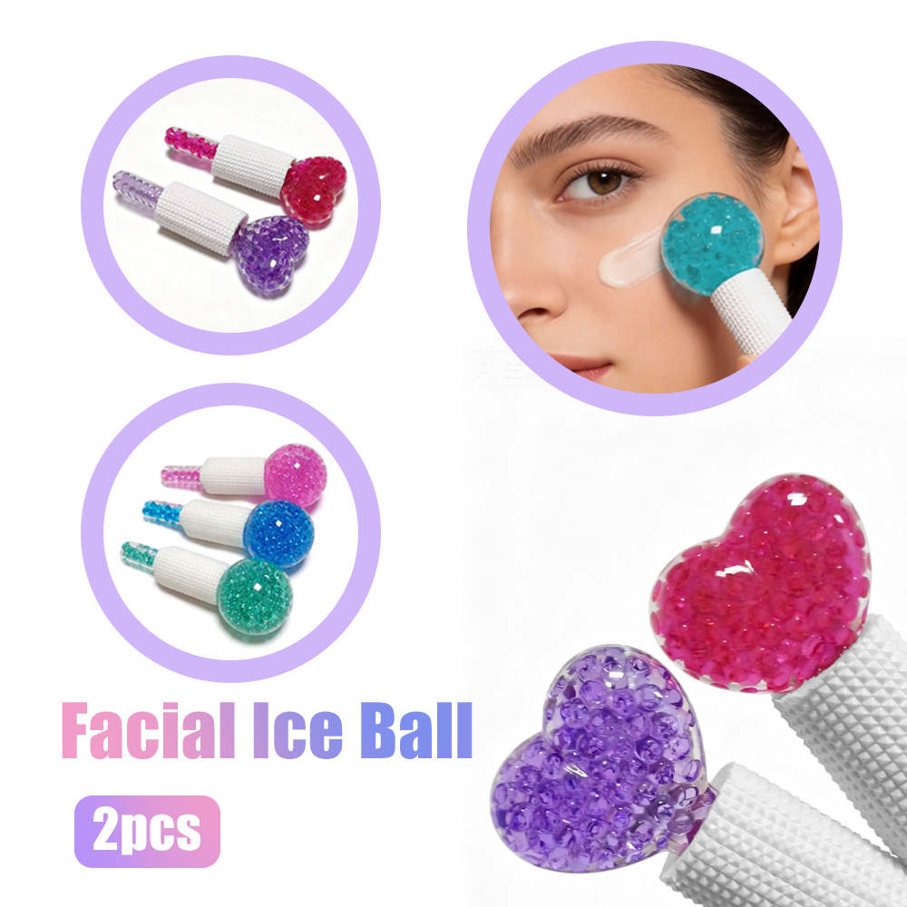 2PCS Bolas de Gelo para Massag - Face Ice Roller Puffiness avaliação e preço