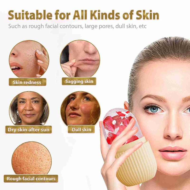 Novo Rolo de Gelo Facial de Si - Face Ice Roller Puffiness avaliação e preço