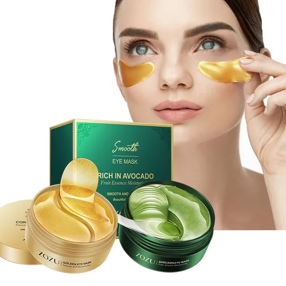 24k ouro olho gel remendo abac - Collagen Under Eye Patches avaliação e preço