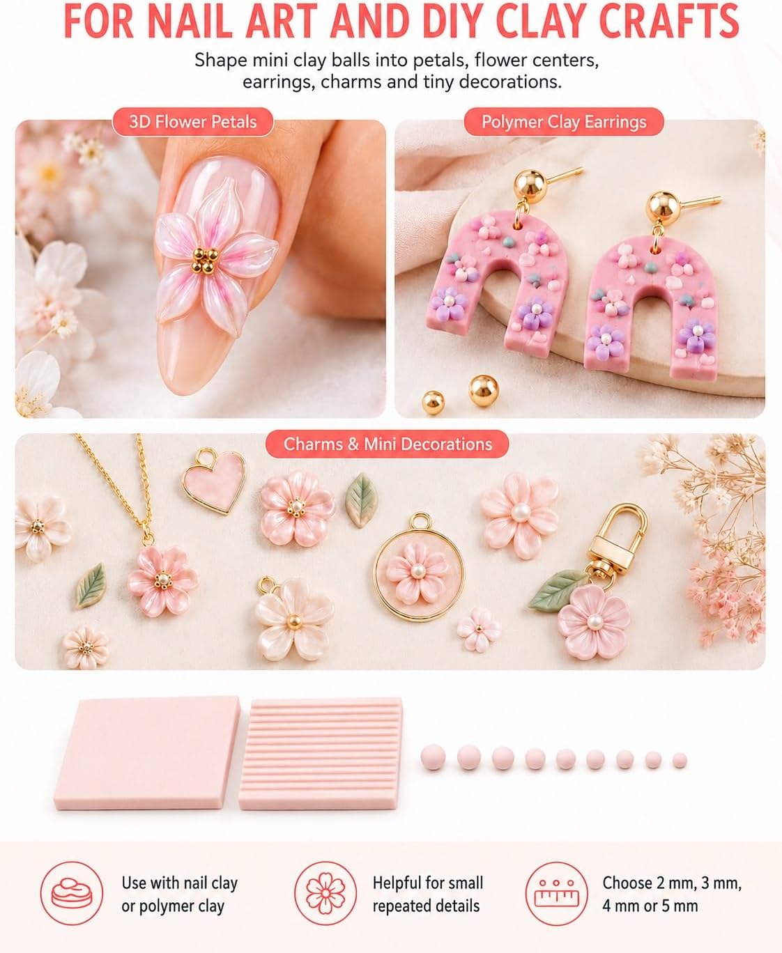 Kit com 4 Ferramentas para Faz - Nail Art avaliação e preço
