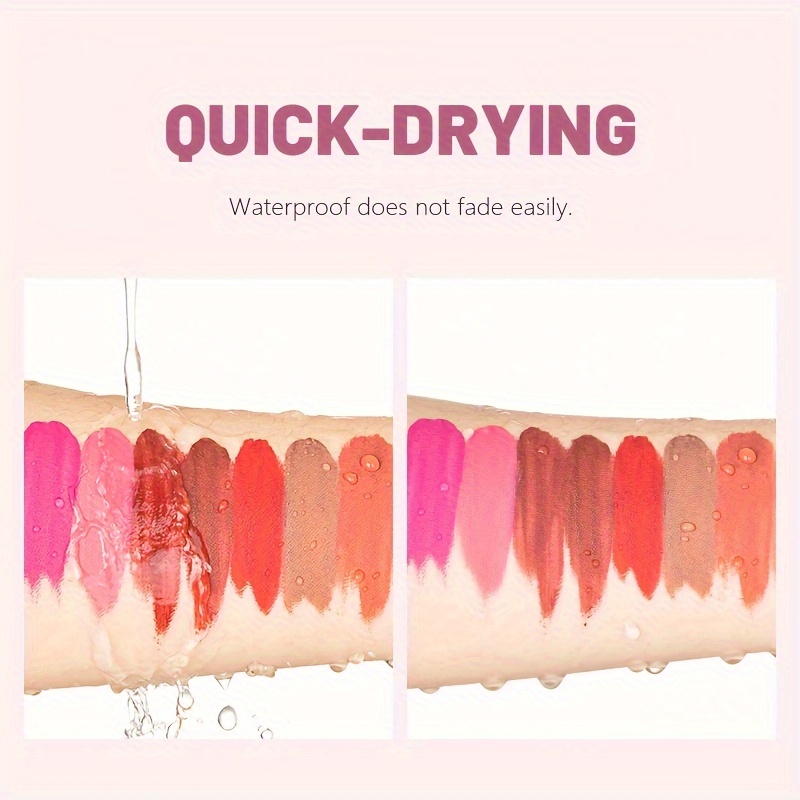 1 peça de matiz labial de velu - Matte Velvet Lip Tint Long Lasting avaliação e preço