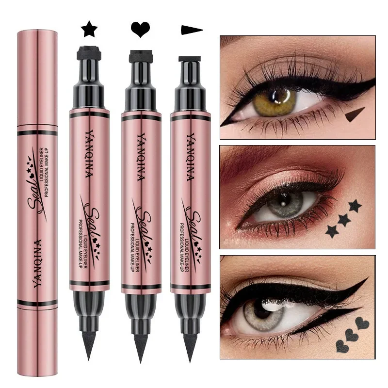 Caneta Delineadora com Carimbo - Waterproof Liquid Eyeliner Pen avaliação e preço