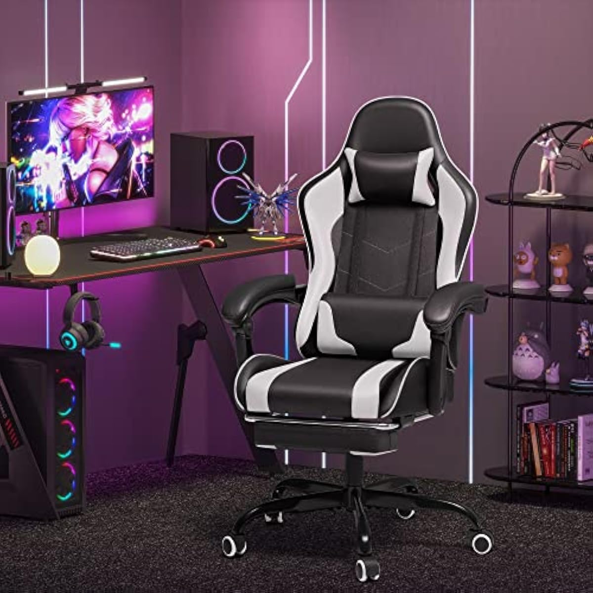 Cadeira gamer com altura ajust - Massage avaliação e preço