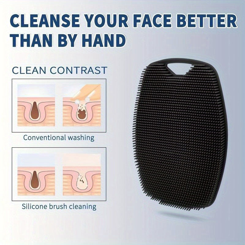 Escova de banho de silicone es - Silicone Face Scrubber Electric avaliação e preço