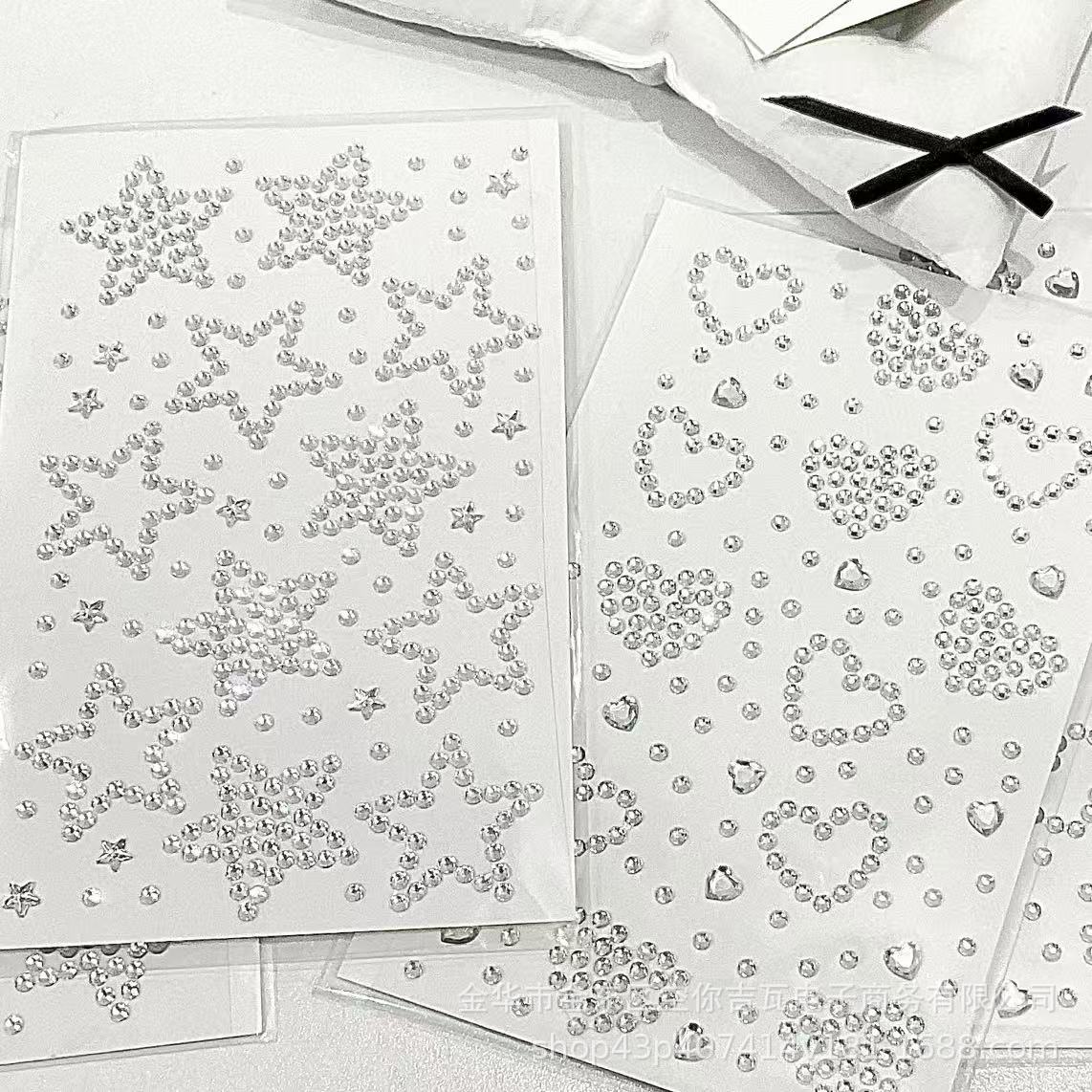 Adesivos de Strass Coração Est - Nail Art avaliação e preço