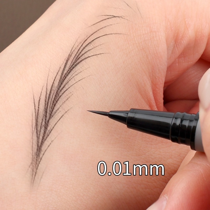 Lápis de sobrancelha ultrafino - Waterproof Liquid Eyeliner Pen avaliação e preço