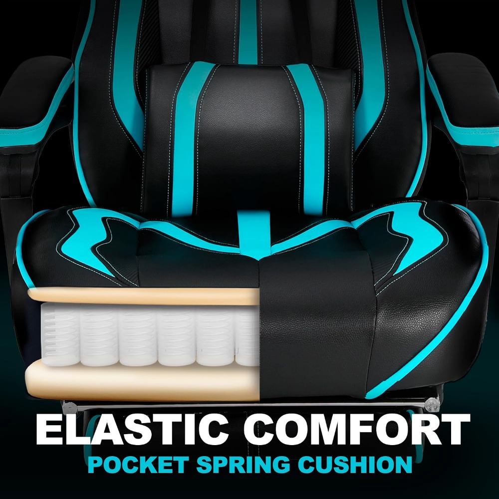 Cadeiras de Jogo Ergonômicas c - Massage avaliação e preço