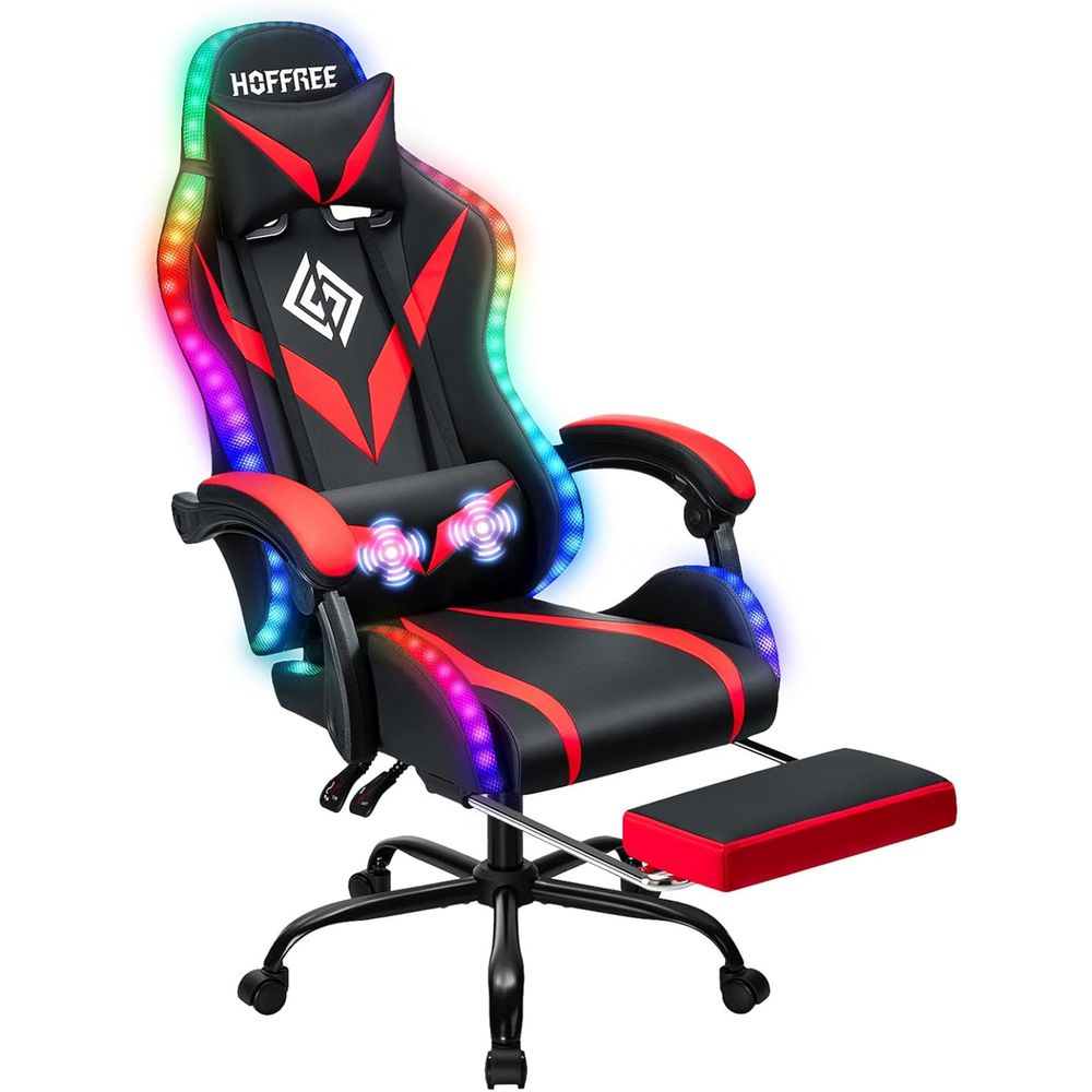 Cadeira ergonômica para jogos  - Massage avaliação e preço