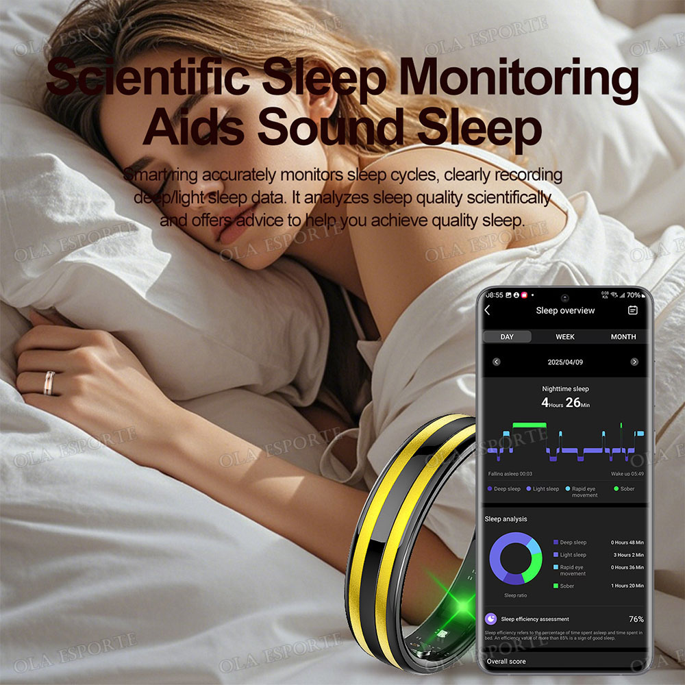 Novo Anel Inteligente Monitor  - Health Monitors avaliação e preço