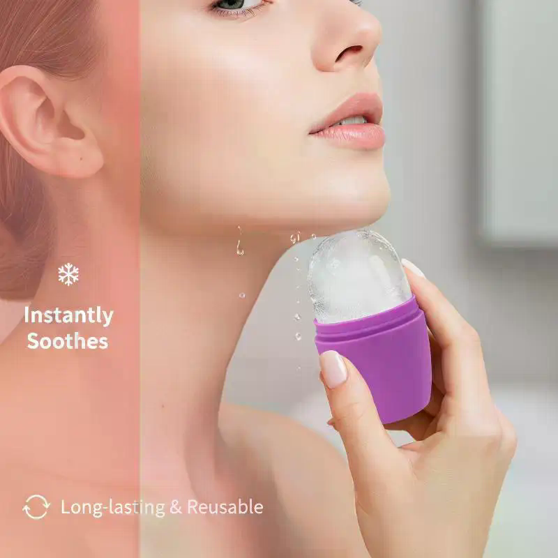 Rolo de Gelo de Silicone para  - Face Ice Roller Puffiness avaliação e preço