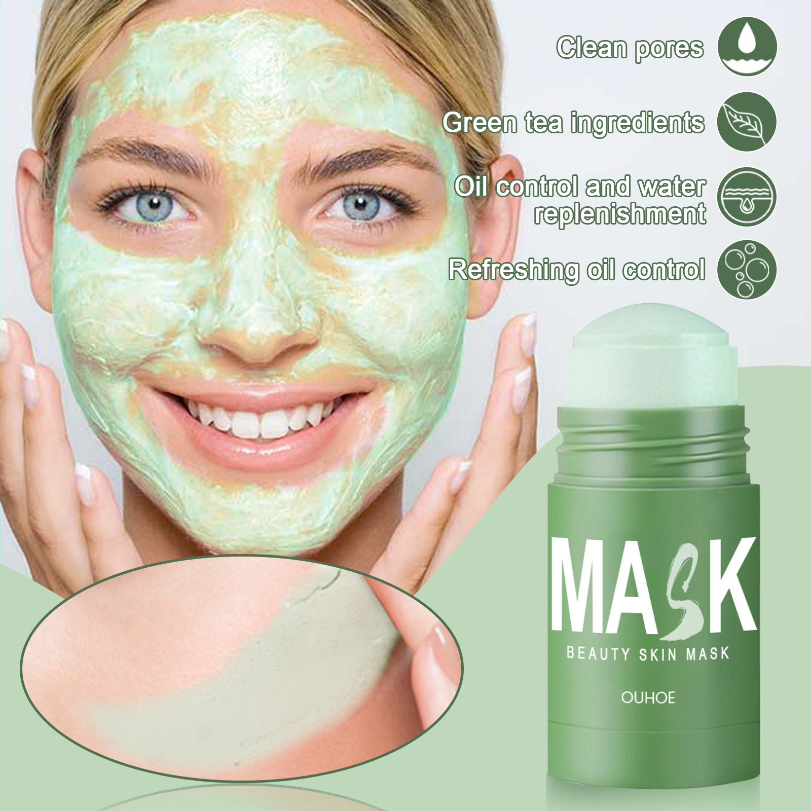 Máscara Sólida de Chá Verde -  - Green Tea Cleansing Clay Mask avaliação e preço